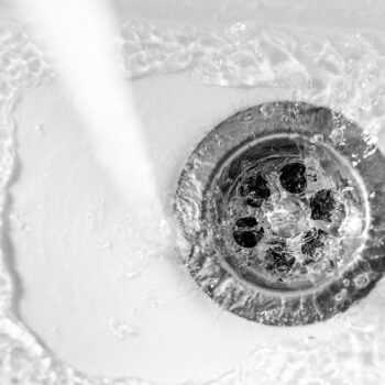 cleared drain in a Central NJ home